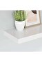 Floating Wall Shelves 2 pcs White 40x23x3.8 cm MDF - 2