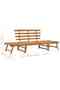 Garden Bench 2-in-1 190 cm Solid Acacia Wood - 3