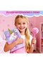 Unicorn Gifts for Girls Ages 3-10 - Toys Set with Light Up Plush Pillow, Diary, Headband & - 4