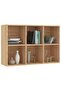 Book Cabinet/Sideboard Sonoma Oak 66x30x98 cm Engineered Wood - 4