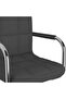 Bar Stool Dark Grey Fabric - 6
