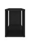 TV Cabinet Black 60x24x32cm Engineered Wood - 5