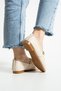 Women's Skin Beige Seashell Ballerina Office Home and Outdoor Shoes Stc1214 - 4
