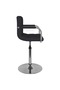 Bar Stool Black Fabric - 2
