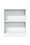 Bookshelf White 60x24x76 cm Engineered Wood - 4