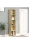 Book Cabinet Sonoma Oak 40x30x189 cm Engineered Wood