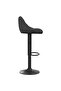 Bar Stools 2 pcs Black Velvet - 4