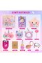 Unicorn Gifts for Girls Ages 3-10 - Toys Set with Light Up Plush Pillow, Diary, Headband & - 2