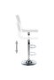 Bar Stools 2 pcs White Faux Leather - 4