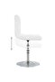 Bar Stool White Faux Leather - 5
