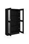 Vitrine Cabinet Black 82.5x30.5x150 cm Engineered Wood - 4