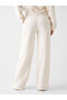 Yayoi Wide Leg Women's White Sweatpants V6Rb03Kd761-G012 - 2