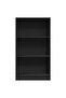 Bookcase Black 60x24x109 cm Engineered Wood - 2