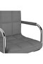 Bar Stool Light Grey Fabric - 6