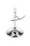 Bar Stools 2 pcs Grey Faux Leather - 7