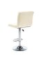 Bar Stools 2 pcs Cream Faux Leather - 5