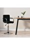 Bar Stool Black Fabric