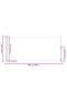 Patio Retractable Side Awning 220x500 cm Grey - 3