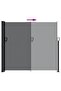 Retractable Side Awning Black 180x600 cm - 4