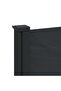 Retractable Side Awning Black 120x600 cm - 6