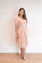 rochie midi din dantelă - 5
