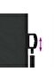 Retractable Side Awning Black 220x600 cm - 5