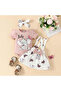 Baby Dress 3-Piece Set | 3-6 Months | Pink | Cotton | Soft and breathable fabric | Stylish - 3