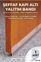 Transparent under Door Wind, Dust and Pest Prevention Isolation Tape (1 Piece) (3 Meters)