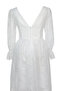 rochie albă din dantelă - 5