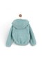 Girl's Pocket Detailed, Winter Plush Lamb Cardigan, 5-6-7-8-9-10 Years Hooded , Coat, Tight Fit - 6