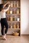 Glass Jar 3 Pieces 1500 ml Food Storage Container - 3