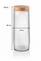Glass Jar 3 Pieces 1500 ml Food Storage Container - 4