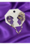 Earcuff Cartilage Earring Set Brass Zircon Stone Dangle Chain Gold Color Heart Star Model - 2