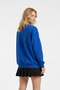 Unprinted Basic Oversized Crew Neck Fleece-Lined Unisex Comfortable Fit Sweatshirt - 4