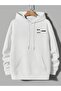 Men's Brooklyn Bridge Printed 3 Thread Hoodie Sweatshirt - 5