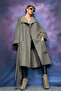 Buklet Wide Cut Cardigan/Coat/Jacket with Pockets under the Knees - 3