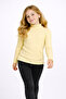 Boys Girls Ribbed Half High Neck Long Sleeve Basic Blouse - 3