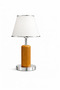 Solid Chrome Wood Lampshade - 3