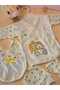 Baby Hospital Release 5-Piece Zibin Set Newborn 5-Piece Zibin Set Patterned Green