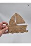 15 Pieces Cute Ship Wooden Painting School DIY Activity Activity Art 15 cm X 14 cm - 2