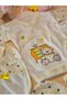 Baby Hospital Release 5-Piece Zibin Set Newborn 5-Piece Zibin Set Patterned Green - 4