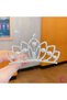 Scalloped Girl's Princess Crown Pearl Zircon Stone Hair Bun Clip - Wedding Engagement Birthday Crown - 3