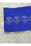 Handmade Embroidery Embroidered Needle Embroidered Prayer Cover Dowry Holder Mevlit Hijab Crepe Fabric 145X75 cm - 7