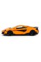 Today's European Series Orange Mclaren 650S Pop-Up Door Pull and Release Metal Model Car 1:32 - 5