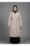 Women's Thermal Large Size Nova Urban Cap Mid-Length Coat 25.55 - 5