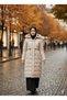 Women's Thermal Large Size Nova Urban Cap Mid-Length Coat 25.55 - 7