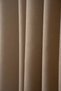 Ada Fon Velvet Curtain Economic Elegant Suitable for Any Room Living Room Bedroom Children's Room No Pleats Beige - 3