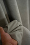 Ada Fon Velvet Curtain Economic Elegant Suitable for Any Room Living Room Children's Bedroom 1/2.5 Light Gray - 4