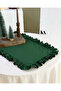 Mossy Linen Frilly Runner 40X120Cm - 2