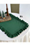 Mossy Linen Frilly Runner 40X120Cm - 5